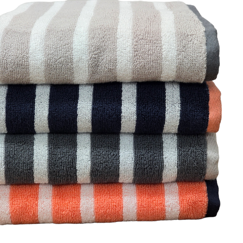 Nortex Emperor Stripe Bath Sheets