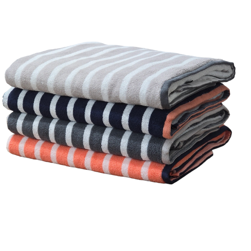 Nortex Emperor Stripe Bath Sheets