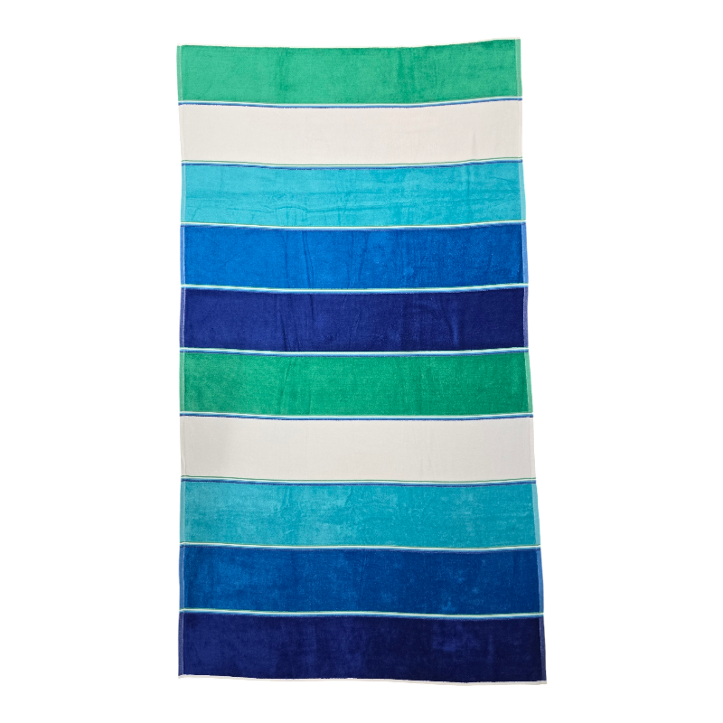 Neptune Luxurious Velour Beach Towel