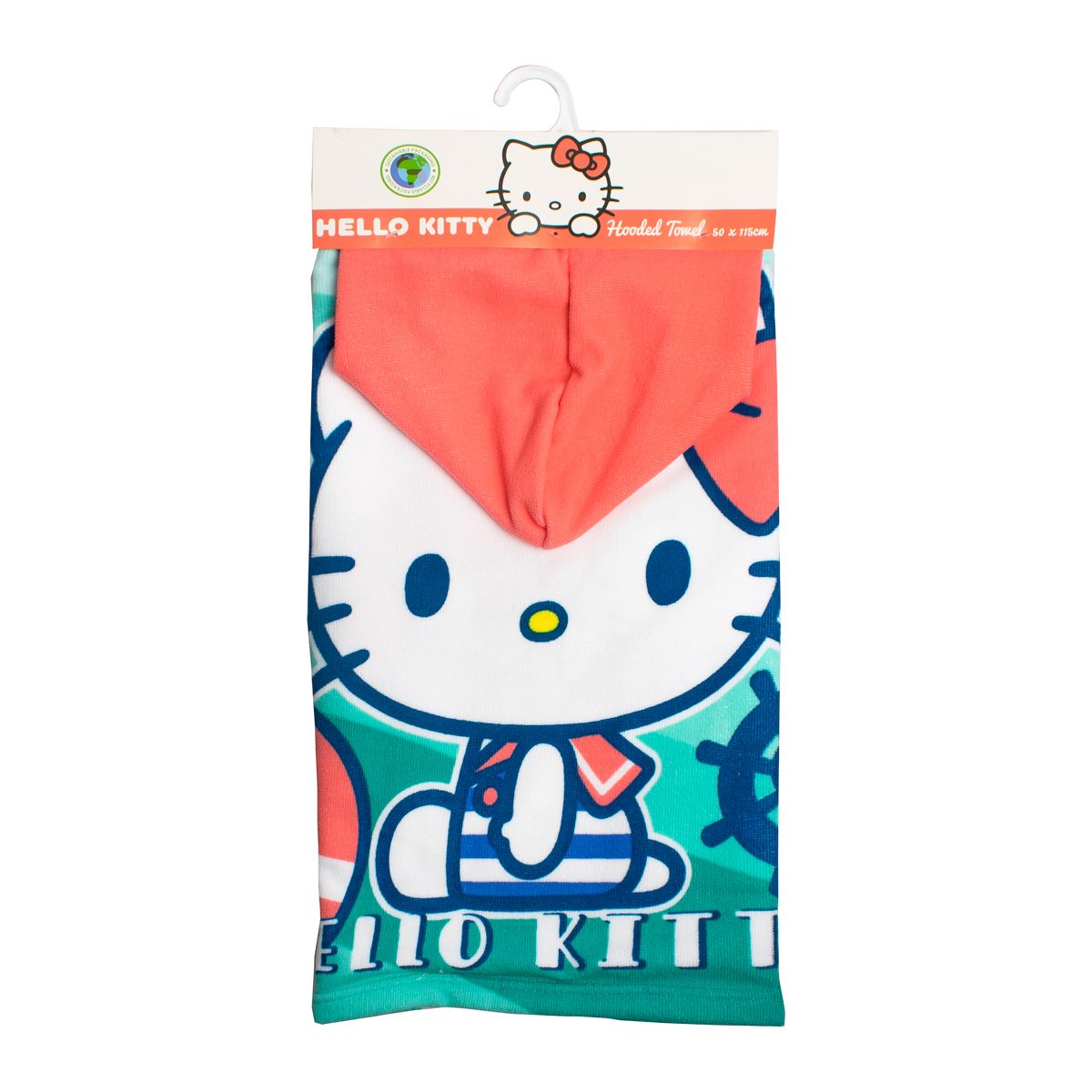 Hello Kitty Official Licensed Hooded Towel