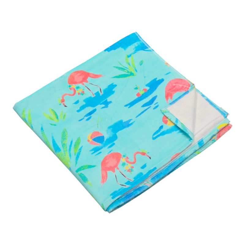 Flamingo Light Weight Premium Beach Towel