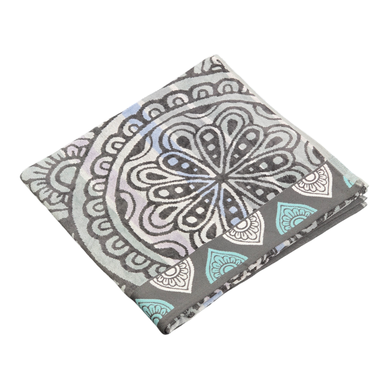 Mandala Luxurious Velour Beach Towel